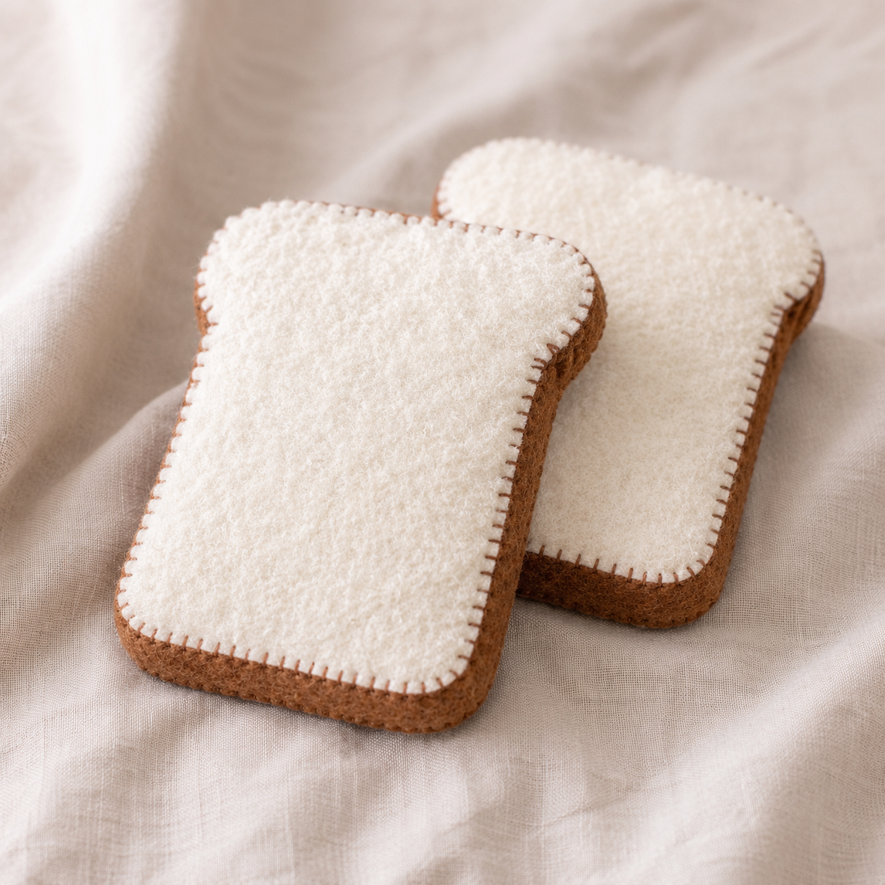 Handmade Felt Toast