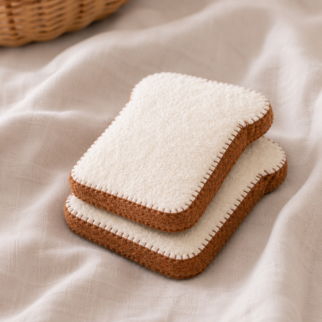 Handmade Felt Toast
